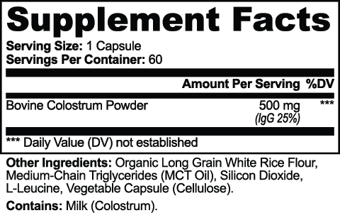 Nourabel Colostrum Capsules (3-pack)